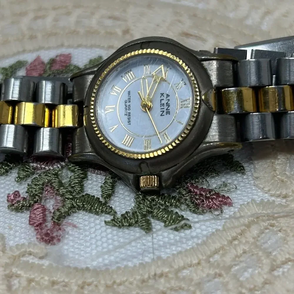 Vintage Anne Klein Two-Tone Classic Watch